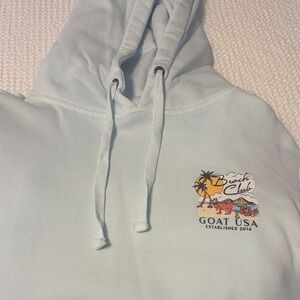 GOAT USA Light Blue Hoodie